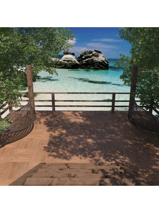 Hitit Seramik 60x60 Teak Kızıl