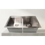 DEWİST Çift Gözlü 304 Çelik  Eviye Seti 84X48 cm / Özel Tasarım - Görsel 4